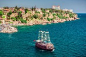 Cruise-touristic-ship-and-view-of-Antalya-city,-Turkey_shutterstock_163639910_5822